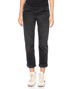 TRUE RELIGION New Liv Slim Boyfriend Black