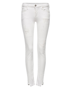 TRUE RELIGION Halle Triangel Optic White