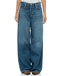 TRUE RELIGION Mandy Wide Leg Blue Denim