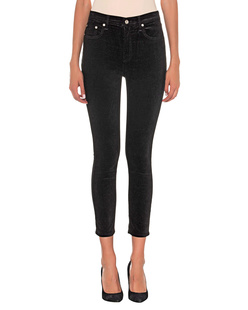 RAG&amp;BONE Highrise Velvet Skinny Black