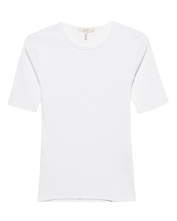 RAG&amp;BONE Essential Rib Tee White