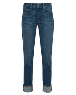 RAG&amp;BONE Dre Low Rise Slim Boyfriend Blue