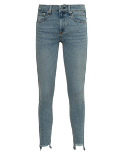 RAG&amp;BONE Kate Midrise Skinny Blue