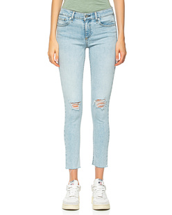 RAG&amp;BONE Cate Mid Rise Ankle Skinny Light Blue