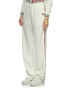 CASABLANCA Cashmere Terry Track Pant Off White