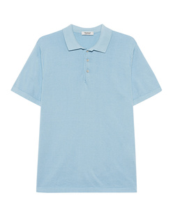 CROSSLEY Cotton Polo Light Blue