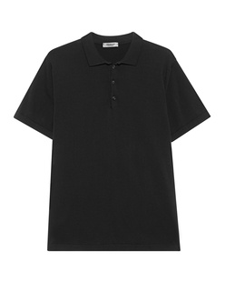 CROSSLEY Cotton Polo Black