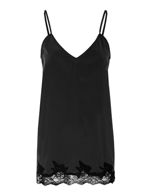 JADICTED Lace Silk Black
