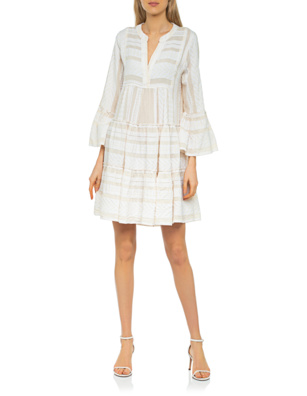 DEVOTION Ella Cotton Short Ecru Off White