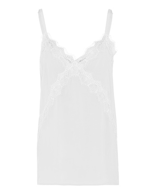 JADICTED Crossed Lace White