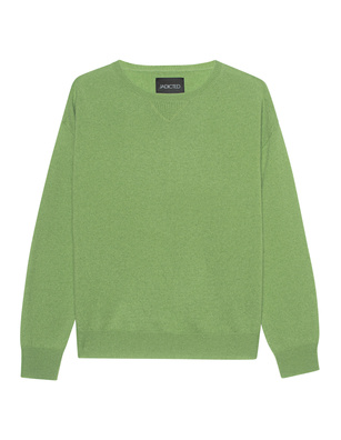 JADICTED Round Neck Green