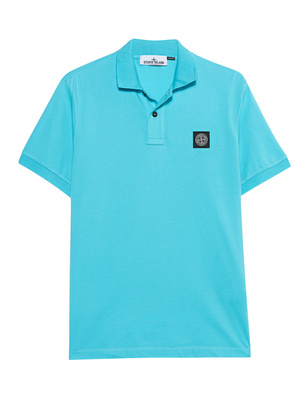 STONE ISLAND Pique Patch Turquoise