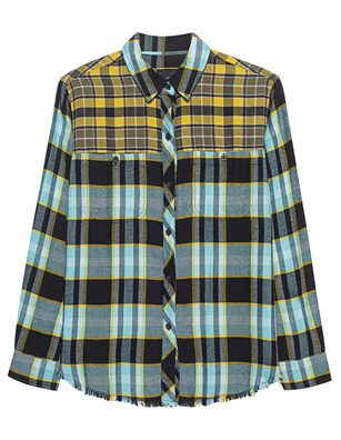 RAILS Brando Sky Mixed Plaid