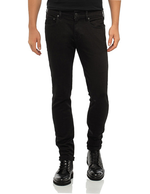 TRUE RELIGION Rocco Relaxed Skinny Body Rinse Black