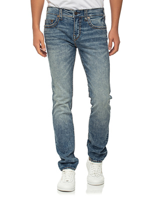TRUE RELIGION Rocco Big T Relaxed Skinny Blue