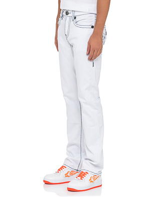 TRUE RELIGION Ricky Flap Super T White