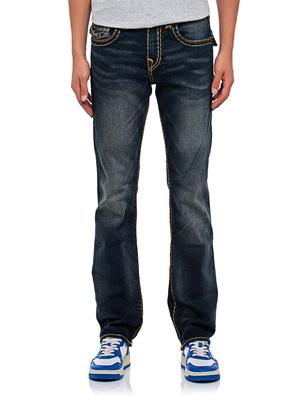 TRUE RELIGION Ricky Flap Relaxed Straight Blue