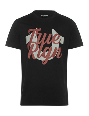 TRUE RELIGION Horse Logo Jet Black