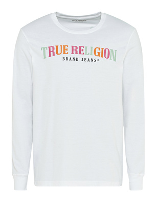 TRUE RELIGION Branded Logo White