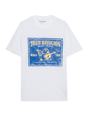 TRUE RELIGION Vintage SRS Logo White