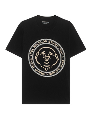TRUE RELIGION Buddha Face Black