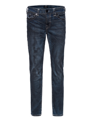 TRUE RELIGION Rocco Relaxed Skinny Slate Dark Wash