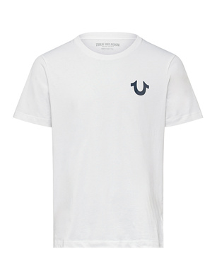 TRUE RELIGION Box Tee Optic White