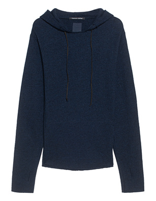 HANNES ROETHER Hoodie Blue