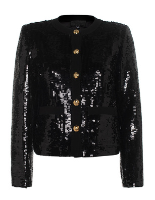 Nili Lotan Katherine Sequins Black