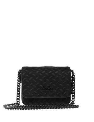 LALA BERLIN Micro Crossbody Maite Suede Black