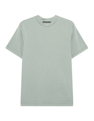 TRUSTED HANDWORK Organic Cotton Round Neck Faded Moss