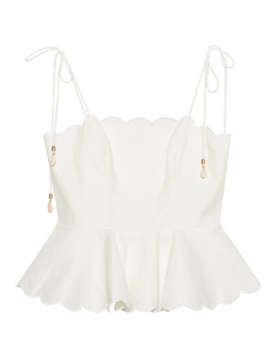 ZIMMERMANN Tiggy Scallop Ivory