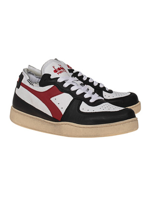 DIADORA Mi Basket Row Cut White Black Red