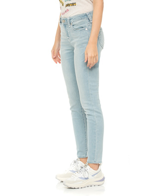TRUE RELIGION JENNY SUPER T CURVY LIGHTBLUE