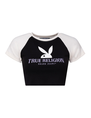 True Religion x Playboy World Tour Baby Washed Black