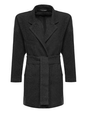 HANNES ROETHER Wool Blend Black