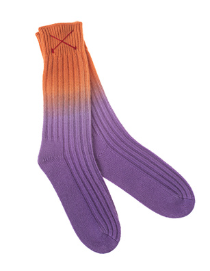 Mell-O Two Block Cashmere Violet Orange