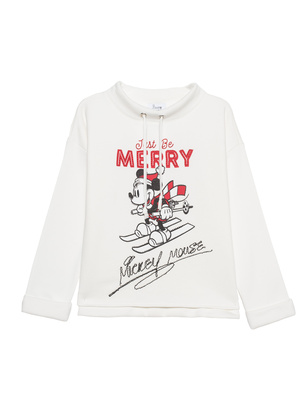 PRINCESS GOES HOLLYWOOD Mickey Christmas Off White