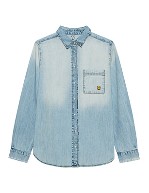 FROGBOX Snoopy Faded Denim Lightblue