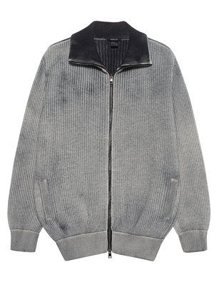 AVANT TOI Wool Cashmere Zipper Grey
