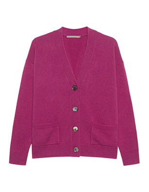 (THE MERCER) N.Y. Cashmere Button Pink Melange