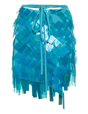 THE ATTICO Aurelie Turquoise