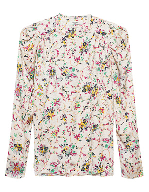 Marant Étoile Benson Floral Ecru