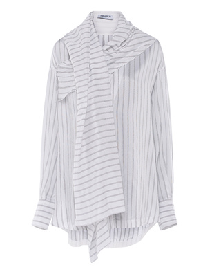 THE ATTICO Bonnie White Black