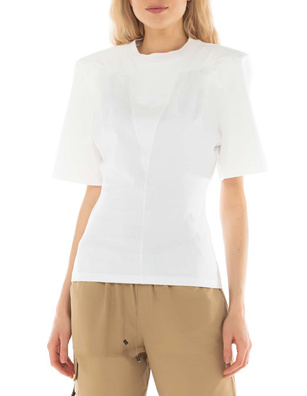 THE ATTICO Jewel White