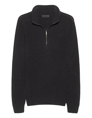 IRIS VON ARNIM Halfzip Viktor Kajal Anthracite