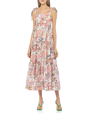 ZIMMERMANN Cira Tie Shoulder Floral