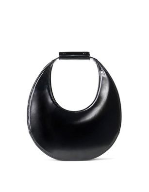 Staud Moon Tote Polished Black