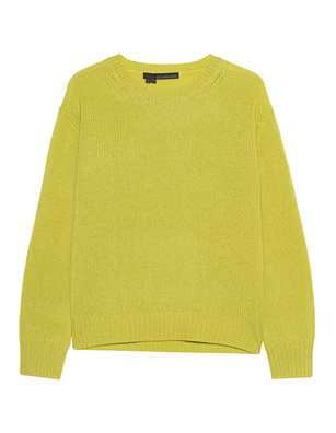 360 CASHMERE Averill Crew Neck Citrine