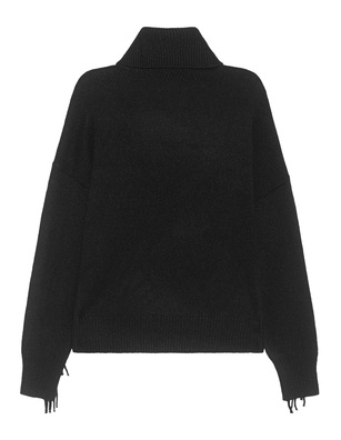 360 CASHMERE Harper Turtleneck Black